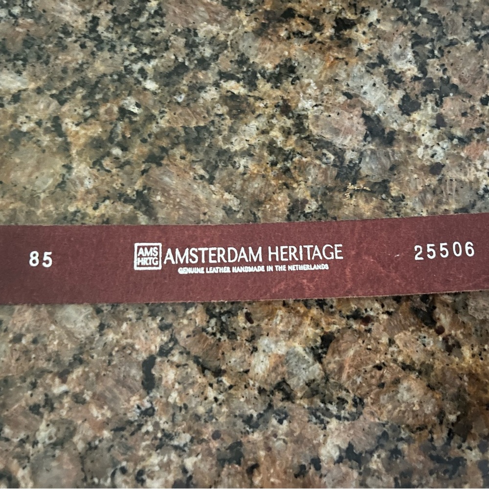 Amsterdam Heritage Woman’s 1” Belt, Style 25506, Size 85, NWOT - Picture 4 of 13